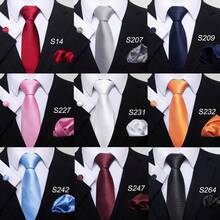 AlanKing 1 bộ Chất rắn Màu xanh hải quân Buộc , Hình vuông bỏ túi , Khuy măng sét Bộ dụng cụ Cho nam giới , 8cm , Thích hợp Đối với Lễ hội , Đám cưới , Làm việc - Màu xanh lam - Xem 2