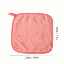 Random Color Reusable Makeup Remover Cloth, 7 Pack/12 Pack Ultra Soft Makeup Remover Pads Washable Facial Cloths For Face Eye Skincare - Multicolor - View 3