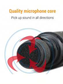 1 套無線麥克風系統,適用於家庭 Ktv、派對、演講、家庭卡拉 Ok 設備 - 金色 - 查看 7