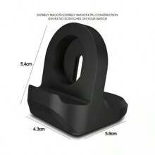 Silicone Charge Stand Holder Station Dock Compatible With Apple Watch Series 1/2/3/4 42mm 38mm 40mm 44mm Charger Cable As A Gift For Students Returning To School