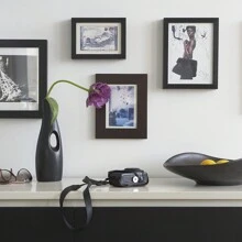 300pcs Picture Hanging Kit, Picture Hooks For Hard Walls, Picture Frame Fixings, Kits Come With Sawtooth Hangers And Screws, Fit For Fixing Photo Frames Signs Wall Clocks Painting Craft, With Box - Black - View 7