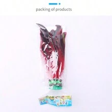 2入組/袋(20cm)手工製作的大公雞羽毛jianzi,適用於戶外健身比賽、體育訓練、踢毽子比賽專業jianzi - 彩色 - 查看 7