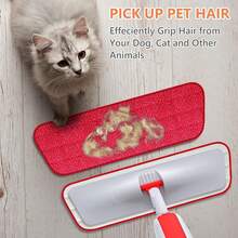 6 cái Xịt nước Cây lau nhà Thay thế Inch Sợi siêu mịn Tái sử dụng có thể giặt được Sàn nhà Cây lau nhà Thay thế Bộ Máy giặt được Ướt Và Khô Đầu lau Đối với Sàn nhà Làm sạch - 6 CÁI, Vải lau - Xem 5