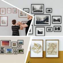 300pcs Picture Hanging Kit, Picture Hooks For Hard Walls, Picture Frame Fixings, Kits Come With Sawtooth Hangers And Screws, Fit For Fixing Photo Frames Signs Wall Clocks Painting Craft, With Box - Black - View 4