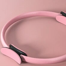 Pilates Ring Yoga Exercise Equipment, Grey - Grey - View 9