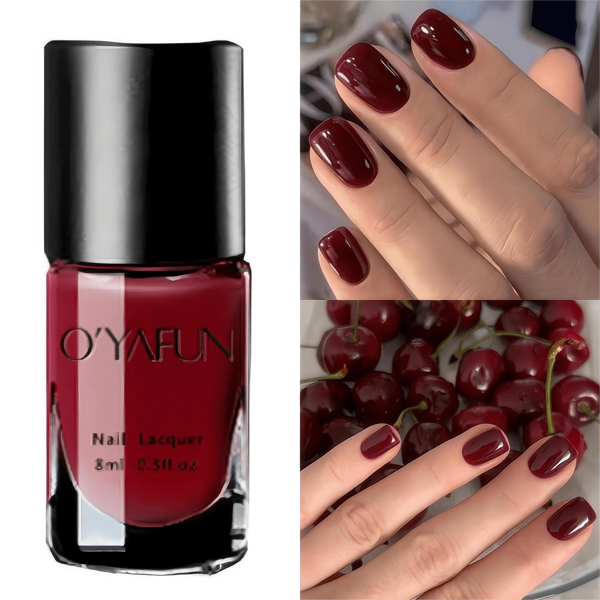 Jam Color - Peel Off & Quick Dry & Long-Lasting & Fast Drying Nail Polish, Water-Based Formula