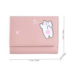 New Korean Style Short Women's Wallet, Simple Student Wallet With Multiple Card Slots And Coin Pocket, Wholesale - Multicolor - View 3