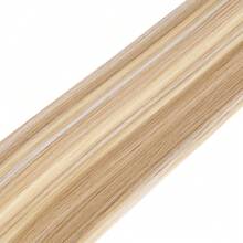 爪夾馬尾接髮 24 吋合成長直夾馬尾髮片女式馬尾接髮 - 間色 - 查看 5