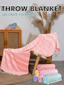 土耳其海灘毛巾條紋游泳浴巾,不吸沙、快速乾燥、超大沙防、輕便、收納方便、大人必備、度假旅行必備、露營裝備、母親節、父親節、教師節、退休、畢業、男女都適用的禮物