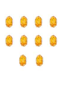 10入組女性日常配件,多色切割珠子適用於diy手鍊、項鍊、吊墜製作 - 串珠 - 查看 7