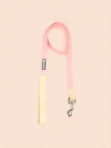 1pc Pvc Waterproof Pink Color Pet Leash Strap, Durable, Comfortable And Soft, Suitable For Small, Medium And Large Dogs For Outdoor Walking And Training - Pink - View 4