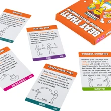 Gutter Games Beat That! Game And Household Objects Expansion Combo Pack [Family Party Game For  Adults] - Orange - View 4