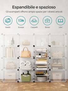 SONGMICS Storage Cabinets - White - View 5