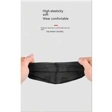 1pc Winter Windproof Cycling Face Mask, Outdoor Sports Headwear For Cycling And Mountain Climbing - Black - View 8