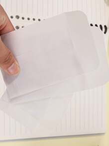 10 件/套透明硫酸袋信封和 10 件/套大尺寸硫酸紙信封,適合郵寄禮品卡、門票、小物品或手工藝品 - 無色 - 查看 7