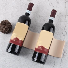 1pc Red Wine Storage Rack, Wine And Water Storage Holder, Nordic Elegant Creative Multi-Purpose Layered Stacking Organizer, For Kitchen, Bar And Restaurant, Kitchen Supplies - Grey - View 6