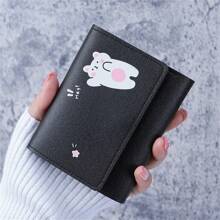 New Korean Style Short Women's Wallet, Simple Student Wallet With Multiple Card Slots And Coin Pocket, Wholesale - Multicolor - View 9