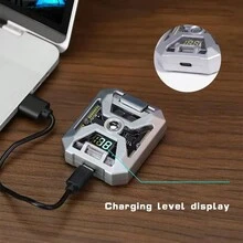 Mecha造型等離子打火機,電弧式usb充電電子打火機,附有小型led美麗照明,適用於戶外露營 - 黑色 - 查看 5