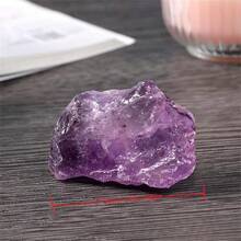淺紫色水晶原石香薰石香薰石魚缸消磁 - 紫色 - 查看 3