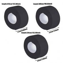 1roll PVC Sealing Strip, Simple Waterproof Multifunction Sealant Tape For Home - Black - View 9