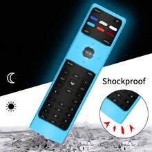 New Smart LCD LED TV Remote Control Silicone Protective Cover, Shockproof Replacement Remote Control Case, Compatible With XRT136 Vizio - Royal Blue - View 4