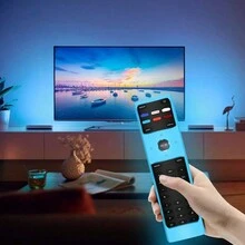 New Smart LCD LED TV Remote Control Silicone Protective Cover, Shockproof Replacement Remote Control Case, Compatible With XRT136 Vizio - Royal Blue - View 7