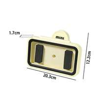 1個防水吸盤式手機支架收納盒,浴室防水手機殼,無需鑽孔的通用手機收納盒,支持觸摸屏 - 奶油色 - 查看 2