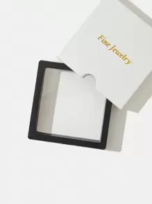 1 Pièce Bague Ajustable En Chaîne De Lien En Zircone Cubique De Conception Géométrique À La Mode En Argent Sterling 925 Pour Bijoux De Mariage Et Fiançailles Pour Femmes