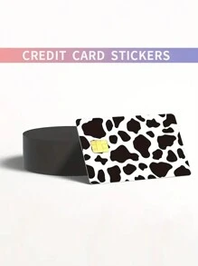 4Pcs/Set Ultra-Thin Stickers For Credit Card Key Card Ultra-Thin Waterproof Anti-Scratch Anti-Slip Scratch-Resistant Card Covers Skin Waterproof Anti-Slip Card Cover Ultra-Thin Waterproof And Scratch-Resistant Decorative Card Sticker Credit Card Stickers Suitable For All Kinds Of Debit Cards, Value Storage Cards Bus Magnetic Cards Student Cards Key Cards And Others - Multicolor - View 4