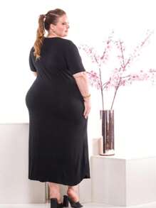 Plus Size Dresses - trái cam - Xem 2