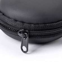 Earbud Case Earphone Carrying Case Portable EVA Headphone Case Storage Bag Organizer Or Earphone, Earbud, Earpieces, SD Memory Card, Camera Chips - Black - View 7