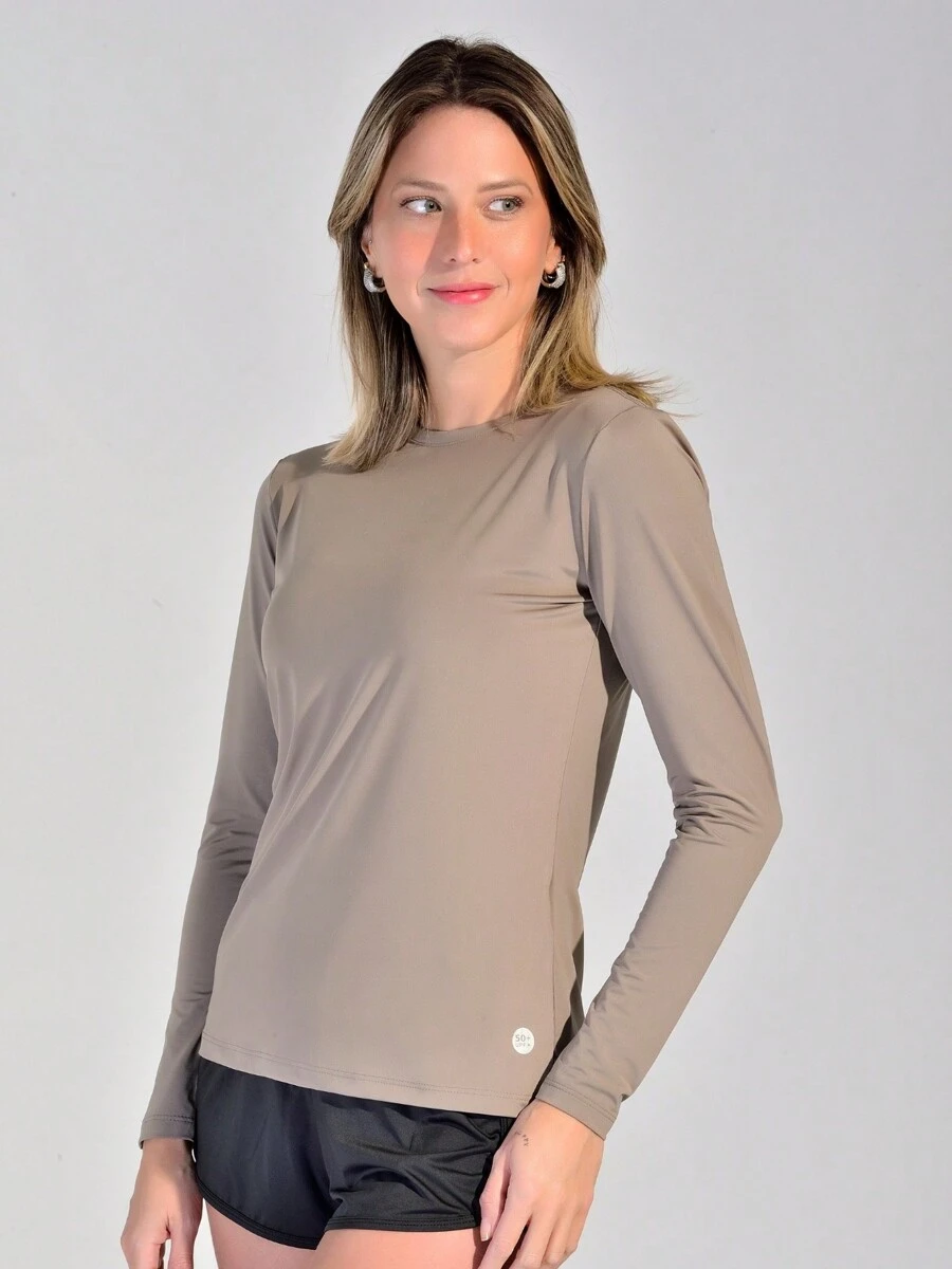 Women Sports Tees & Tanks - Caqui - Ver 1