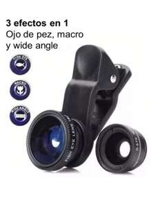 3 In 1 Cell Phone Lenses Kit For Photos With Fisheye, Wide Angle And Macro - 彩色 - 查看 2