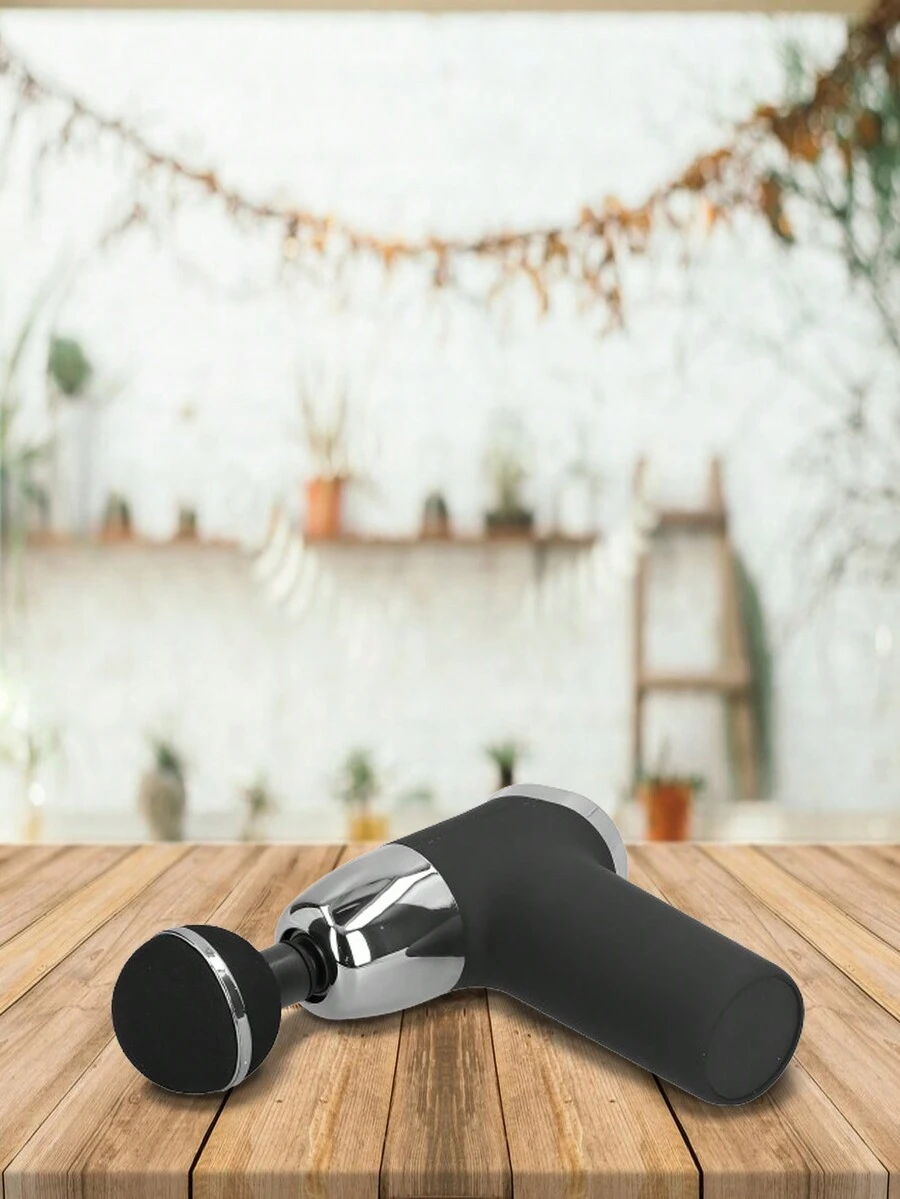 Massageador Pistola Elétrico Profissional Muscular Original - Preto - Visão 1