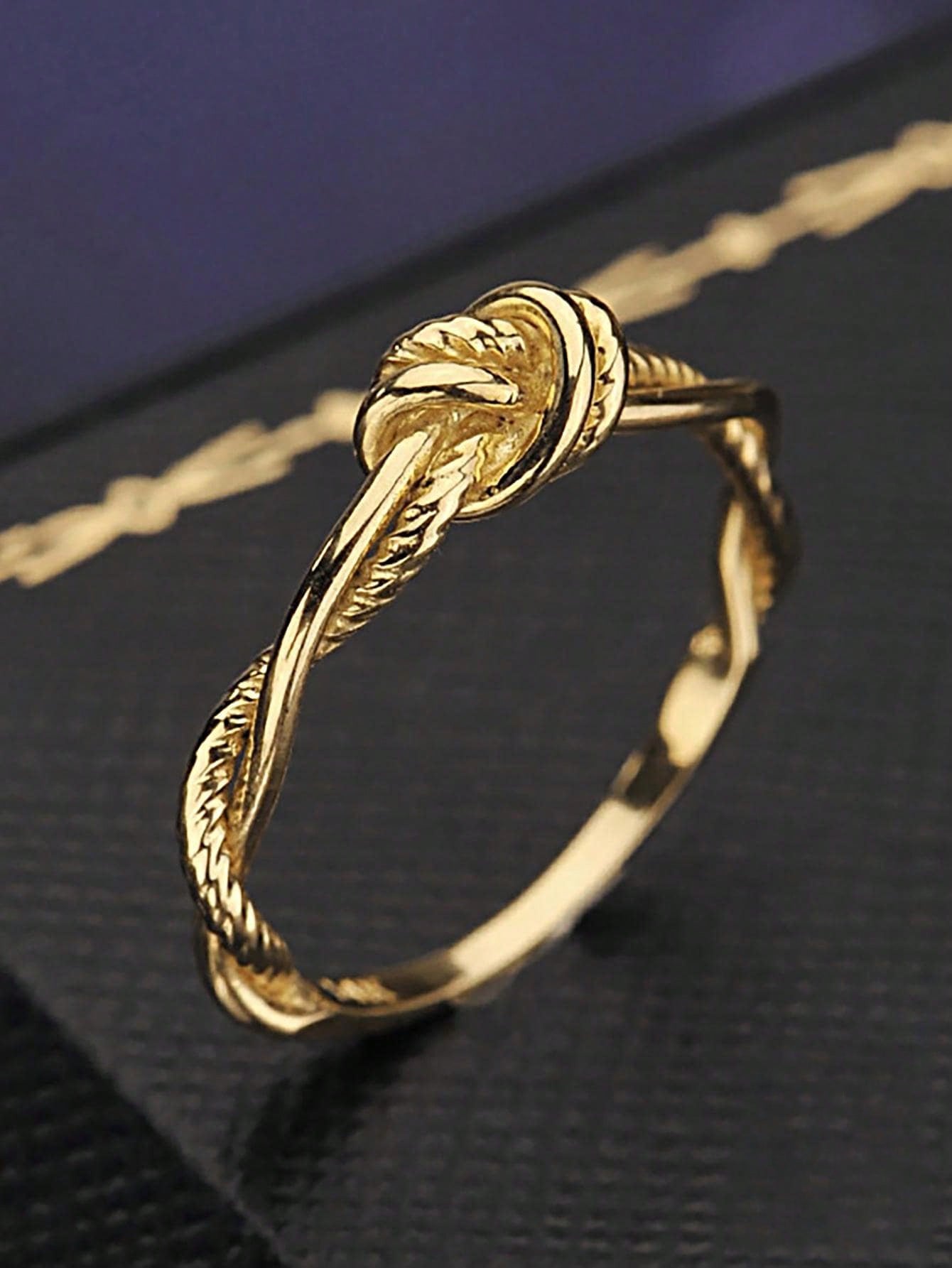 خاتم نسائي واحد من الفضة الإسترليني S925 – تصميم ع...