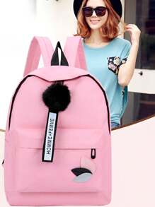 Small Laptop Backpack, Modern, Elegant And Multifunctional. - 粉色 - 查看 3