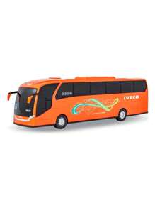 Kit 4 Onibus Brinquedo Miniatura Iveco Brinquedo Para Criança Cor: aleatório - Multicolorido - Visão 6