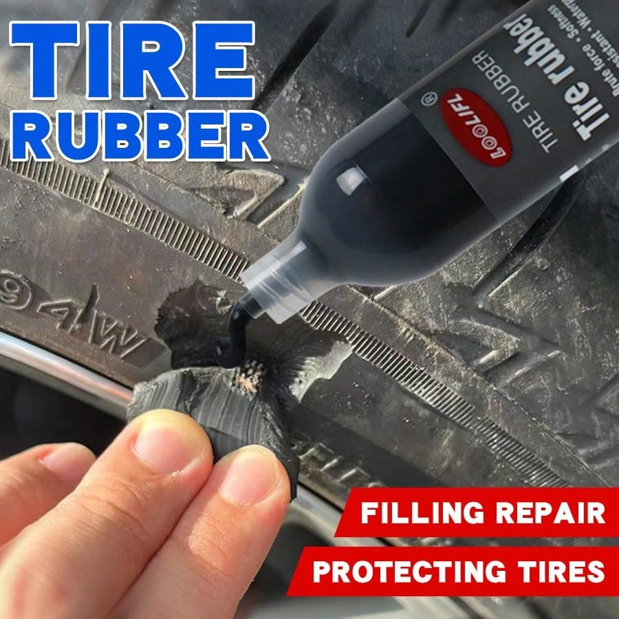 Loolifl Tire Repair Glue For Car, Motorcycle, Bicycle, Wheel, Puncture