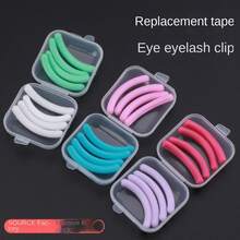 4pcs Eyelash Curler Replacement Rubber Pads, Strong Elasticity And Durability Silicone And Rubber Pads, Makeup Beauty Tool - Blue - View 5