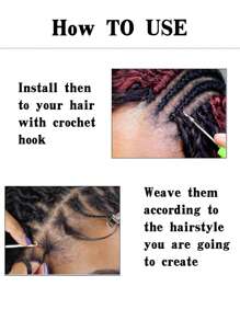 Passion Twist-haar, 45,7 Cm, 3 Packungen, Passion Twist-häkelhaar, Wasserwellen-häkelhaar, Lockiges Flechthaar - Zweifarbig - Übersicht 8