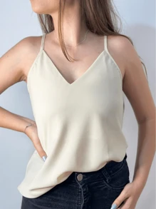 Women Blouses - 沙 - 查看 2
