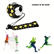 Football Training Device, Football Volleyball Rugby Training Auxiliary Equipment, Training Device For Solo Practice Of Football Kicking, Throwing To Control Skills, Adjustable Waist Belt - Multicolor - View 4