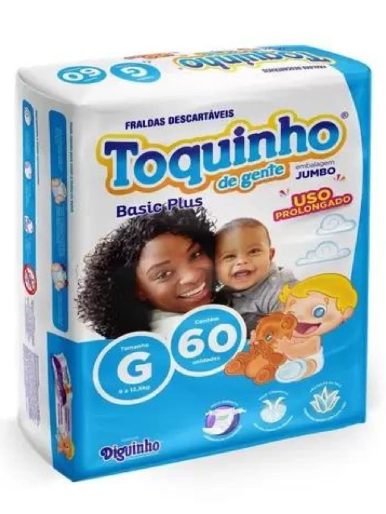 Disposable Diapers - 白色 - 查看 1