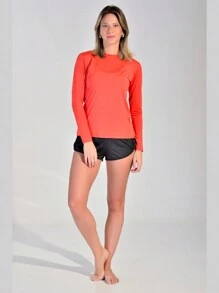 Women Sports Tees & Tanks - Naranja - Ver 4