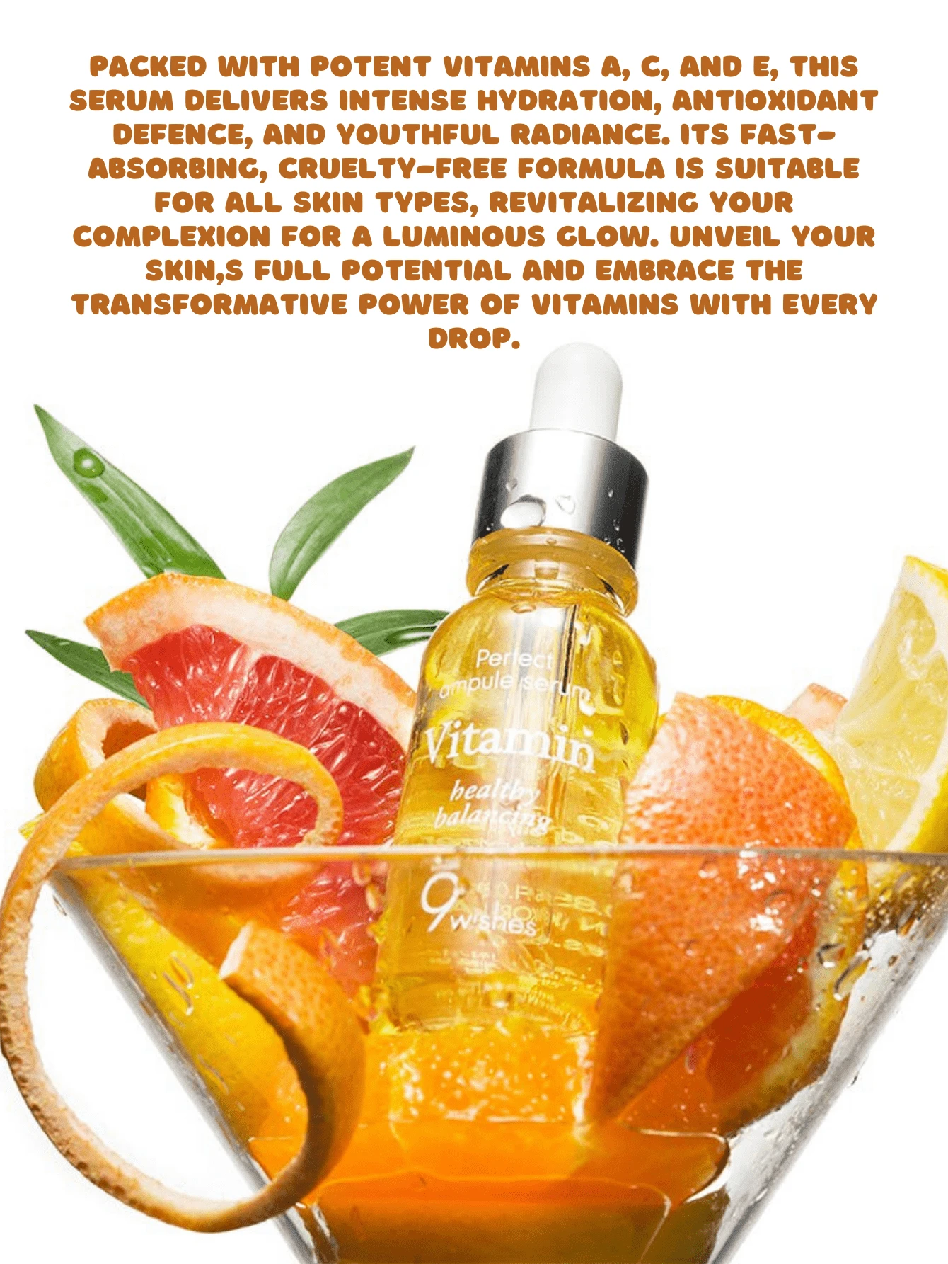 9WISHES Mega Vitamin Ampule Serum 25ml - Yellow - View 1