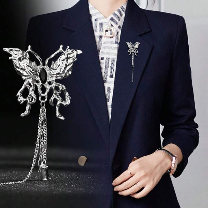 Blazer brooch online 2025