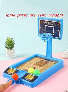 1入隨機分發桌面射擊機，遊戲機，迷你籃球環射擊機，親子互動玩具減壓 - 彩色 - 查看 1