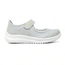 Women Wedge Sneakers - Grey - View 2