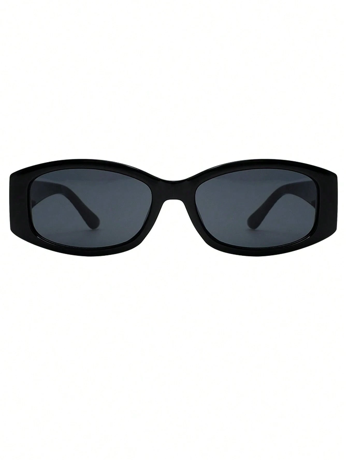 1pc Classic Vintage Small Frame Fashion Glasses, For Outdoor Travel