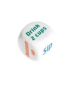 1pc English Drinking Dice Bar Ktv Entertainment Supplies - Multicolor - View 4